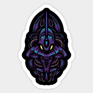 01 Angel Robot Sticker